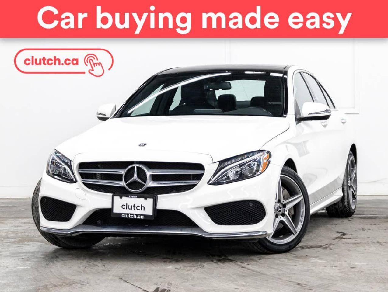 Used 2018 Mercedes-Benz C-Class C 300 4Matic AWD w/ Front Heated Seats, Rearview Cam, Dual Zone A/C for sale in Toronto, ON
