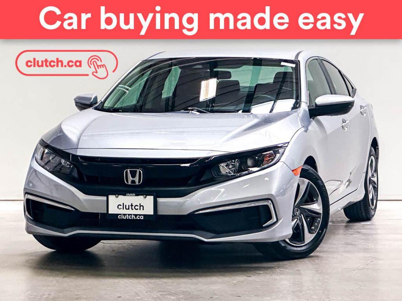 Used 2021 Honda Civic LX w/ Apple CarPlay, Heated Front Seats, Rearview Cam for sale in Toronto, ON