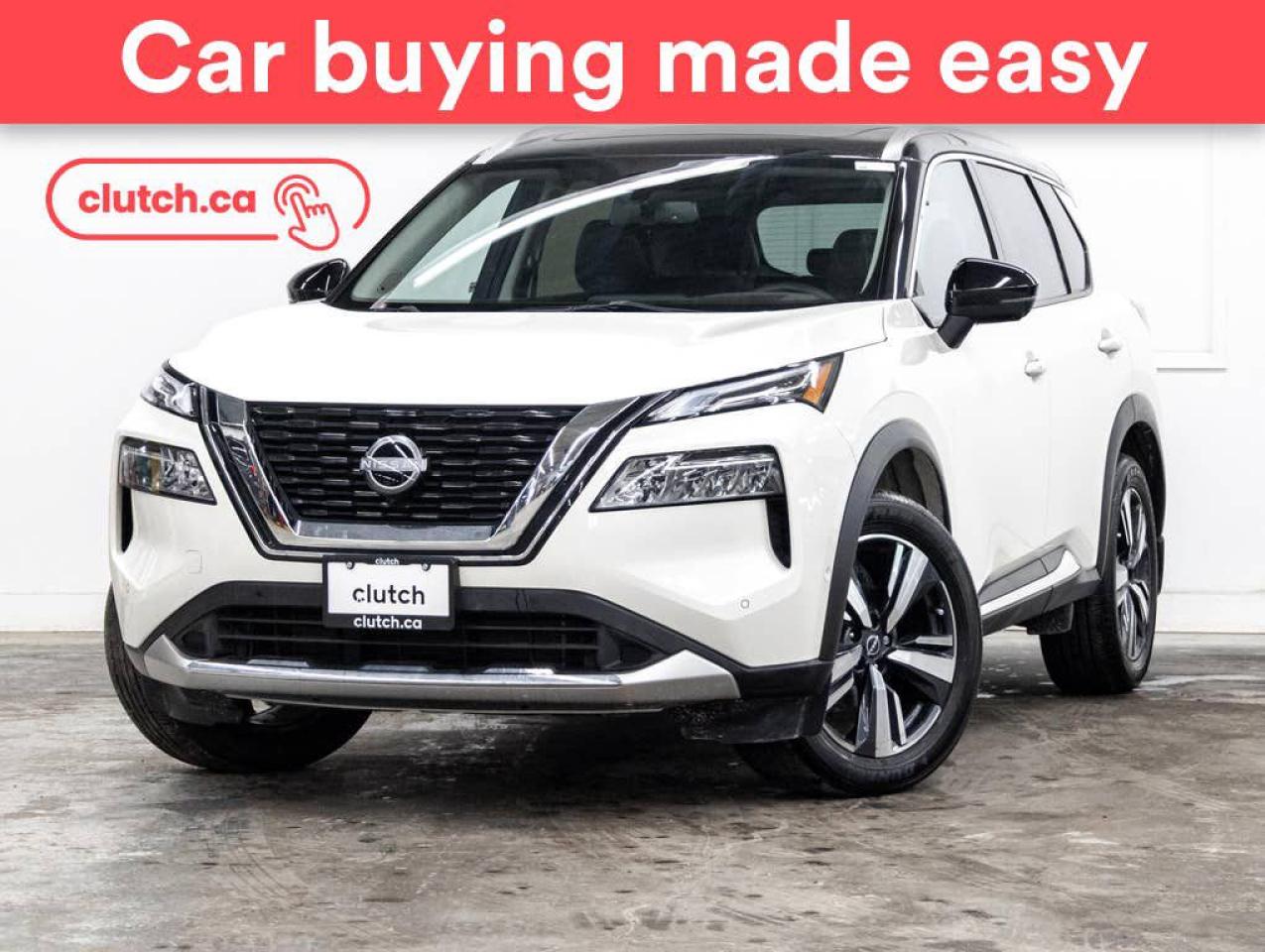 Used 2023 Nissan Rogue Platinum AWD w/ Apple CarPlay & Android Auto, Rearview Cam, Nav for sale in Toronto, ON