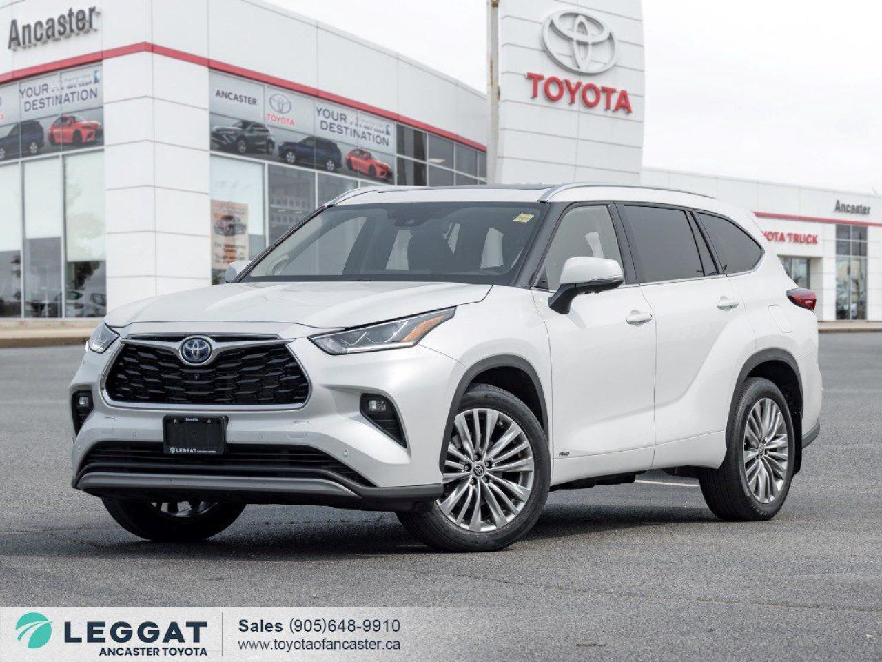 Used 2023 Toyota Highlander HYBRID Hybrid Limited AWD for sale in Ancaster, ON