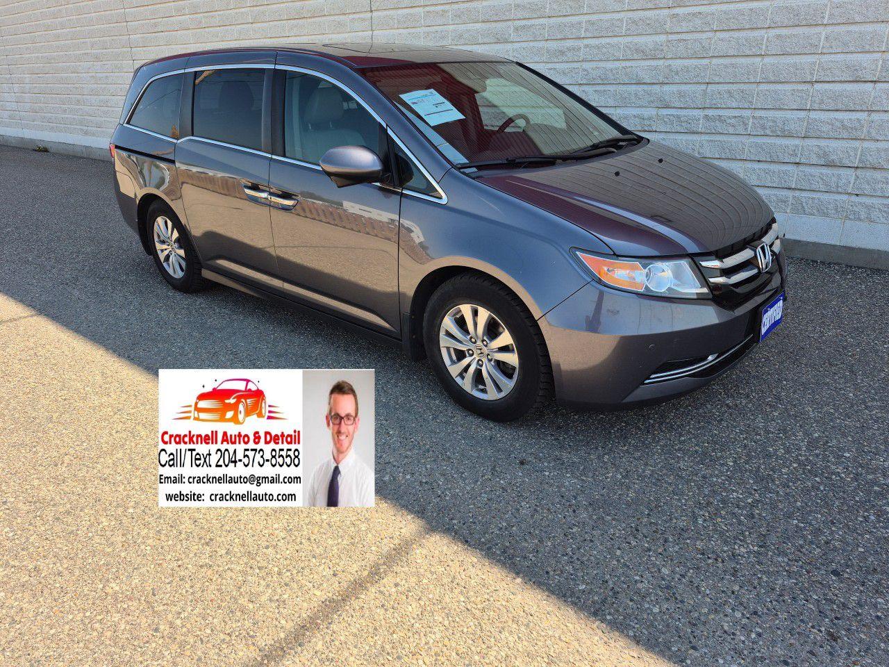 Used 2016 Honda Odyssey EX-L with Rear Entertainment System for sale in Carberry, MB