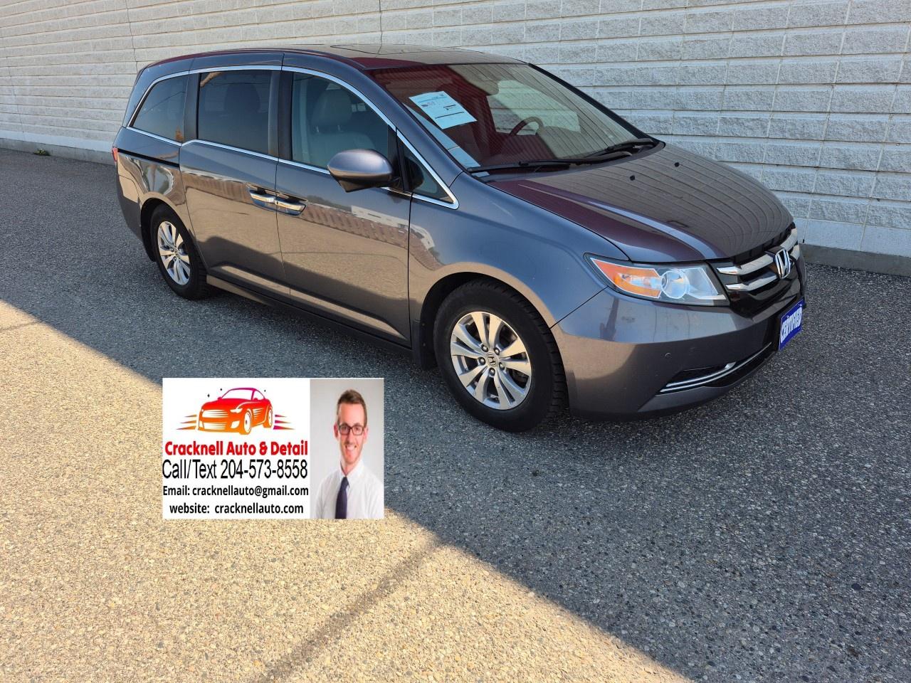 Used 2016 Honda Odyssey EX-L with Rear Entertainment System for sale in Carberry, MB