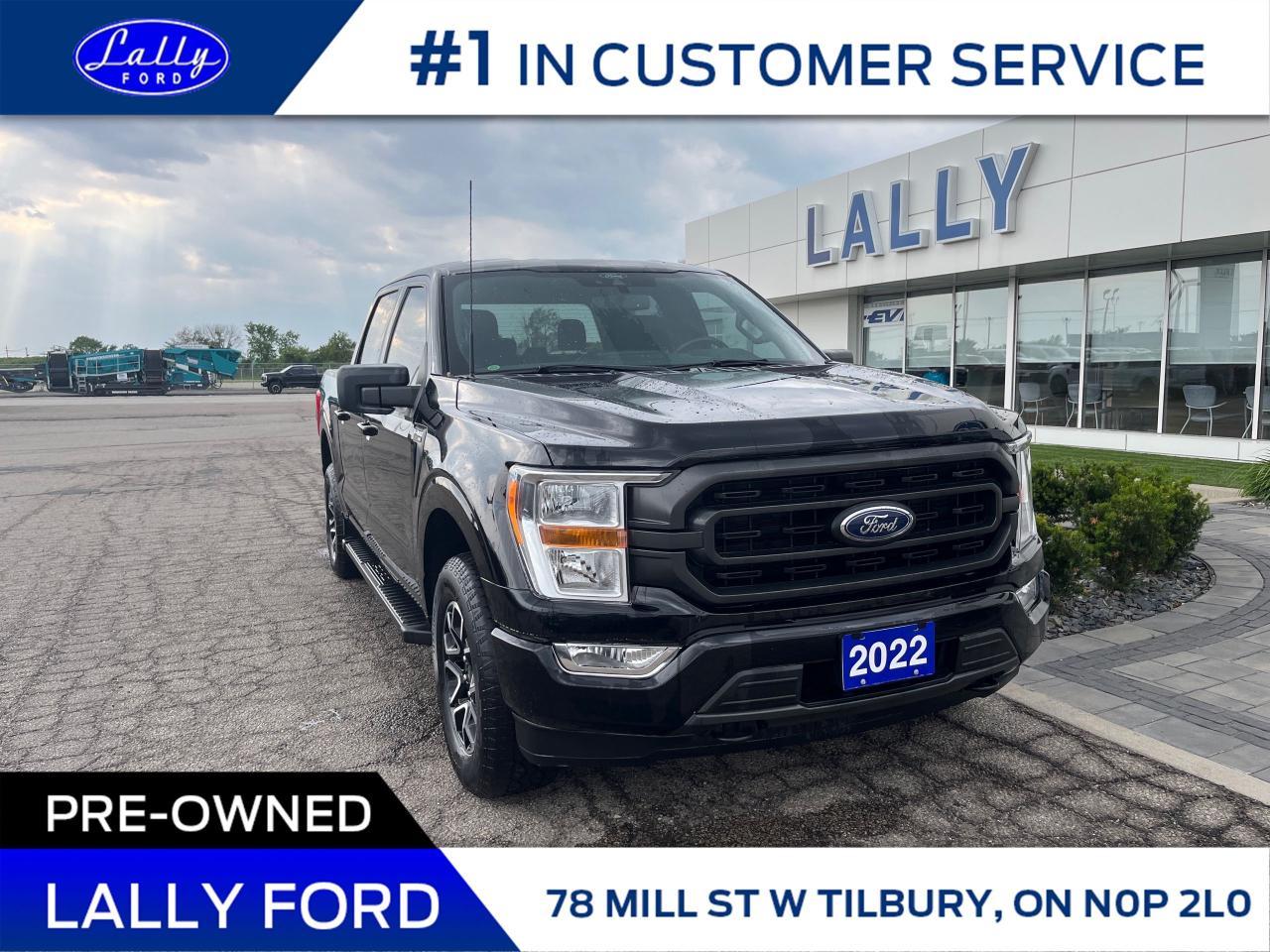 Used 2022 Ford F-150 XLT Sport, 2.7V6, Local Trade! for sale in Tilbury, ON