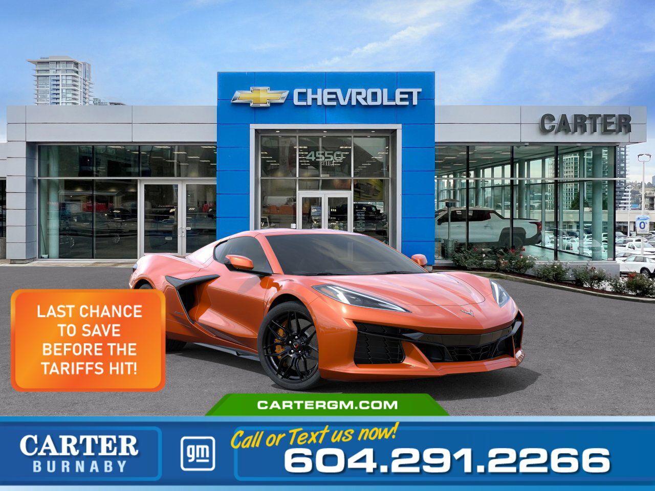 New 2025 Chevrolet Corvette  for sale in Burnaby, BC