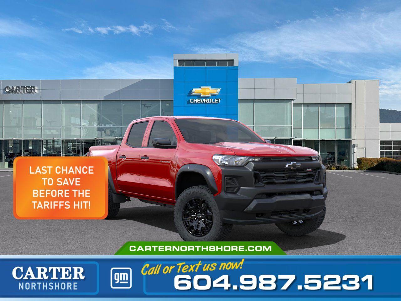 New 2025 Chevrolet Colorado  for sale in North Vancouver, BC