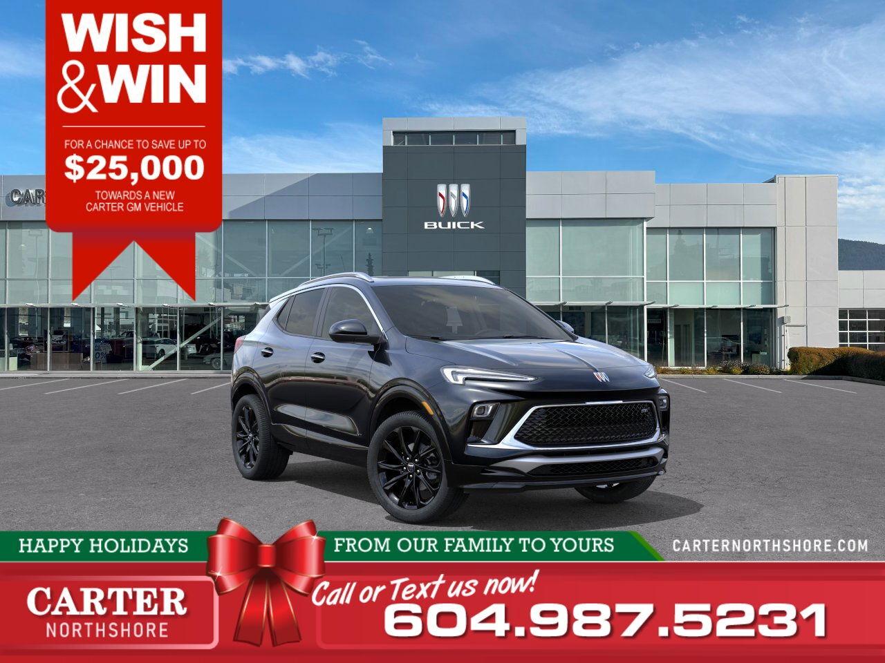 New 2025 Buick Encore GX SPORT TOURING AWD | WISH & WIN - SAVE UP TO $25,00 for sale in North Vancouver, BC