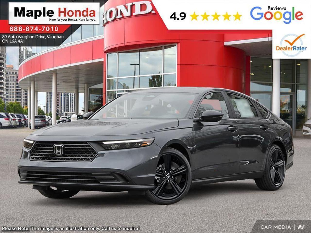 New 2025 Honda Accord Hybrid 4DR SPORT-L HYB for sale in Vaughan, ON