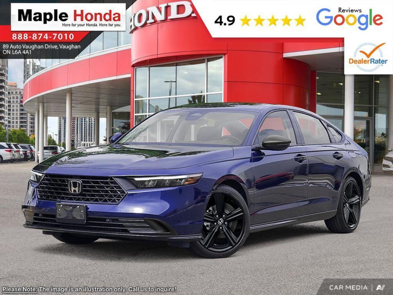 New 2025 Honda Accord Hybrid 4DR SPORT-L HYB for sale in Vaughan, ON