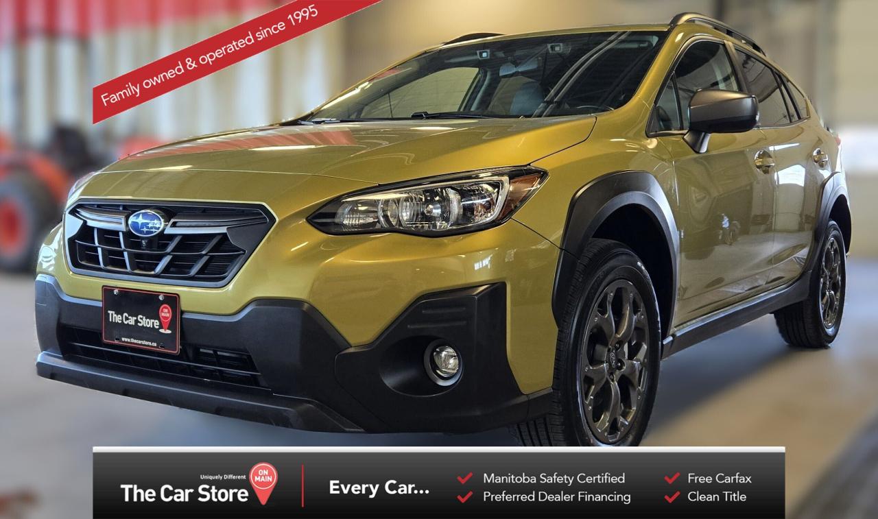 Used 2021 Subaru XV Crosstrek 2.5| Leather/Eyesight/1 Owner/Clean Title for sale in Winnipeg, MB