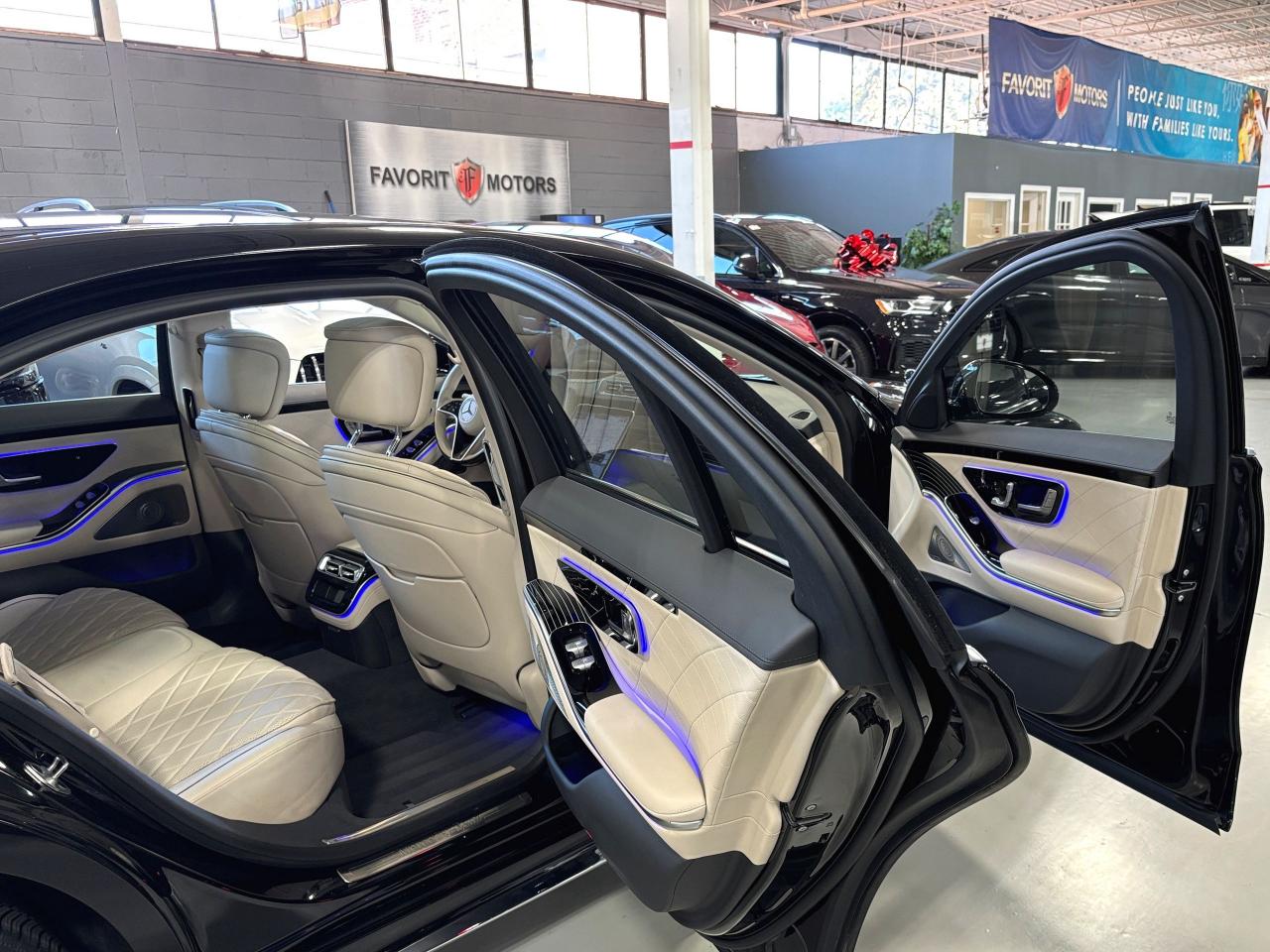 2022 Mercedes-Benz S-Class S580|4MATIC|LOADED|NO LUX TAX|CREAMSEATS|AMBIENT|+ - Photo #5