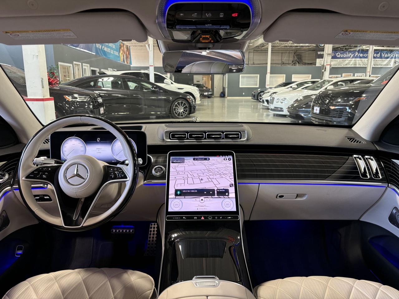 2022 Mercedes-Benz S-Class S580|4MATIC|LOADED|NO LUX TAX|CREAMSEATS|AMBIENT|+ - Photo #13