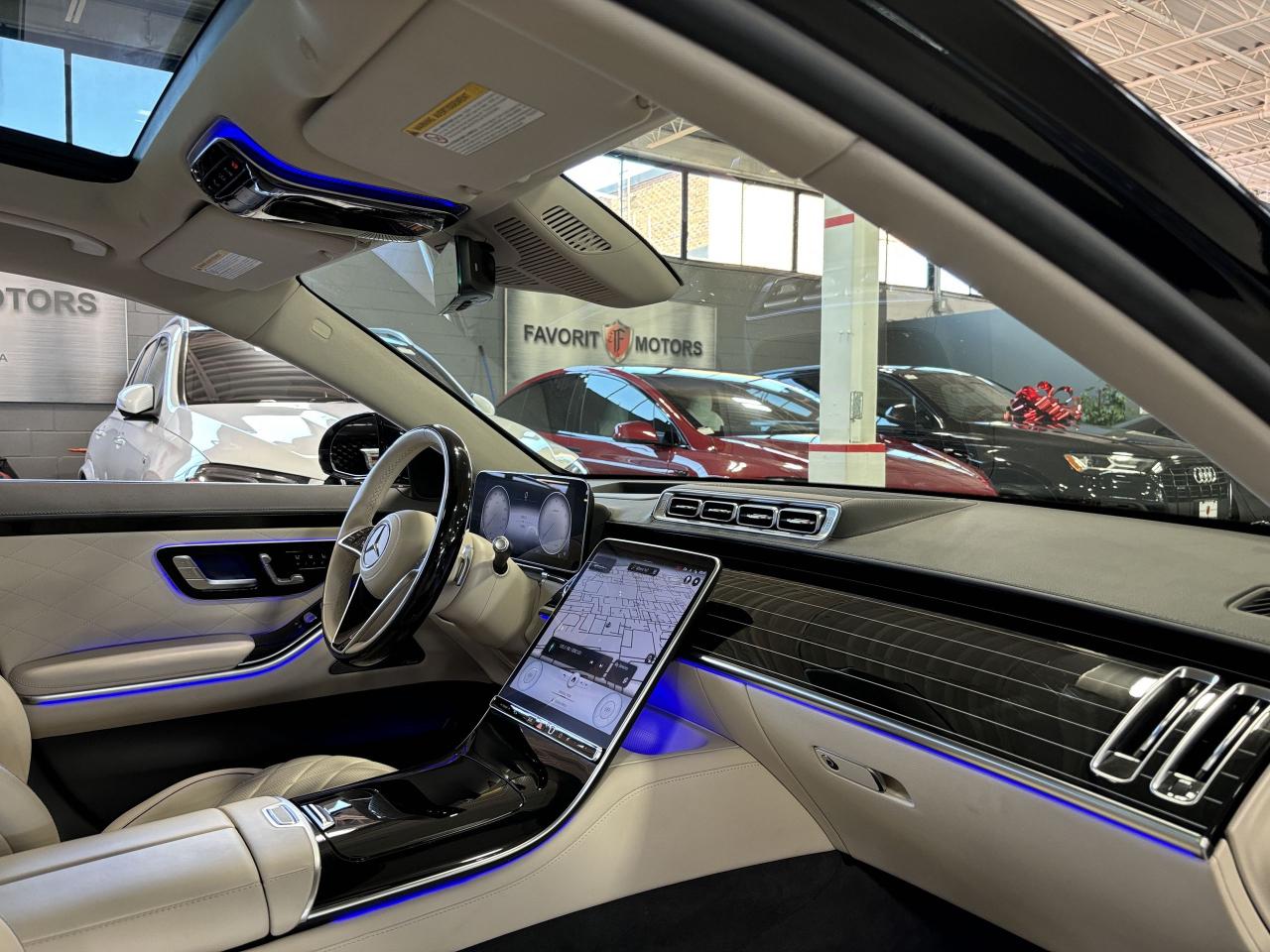 2022 Mercedes-Benz S-Class S580|4MATIC|LOADED|NO LUX TAX|CREAMSEATS|AMBIENT|+ - Photo #15