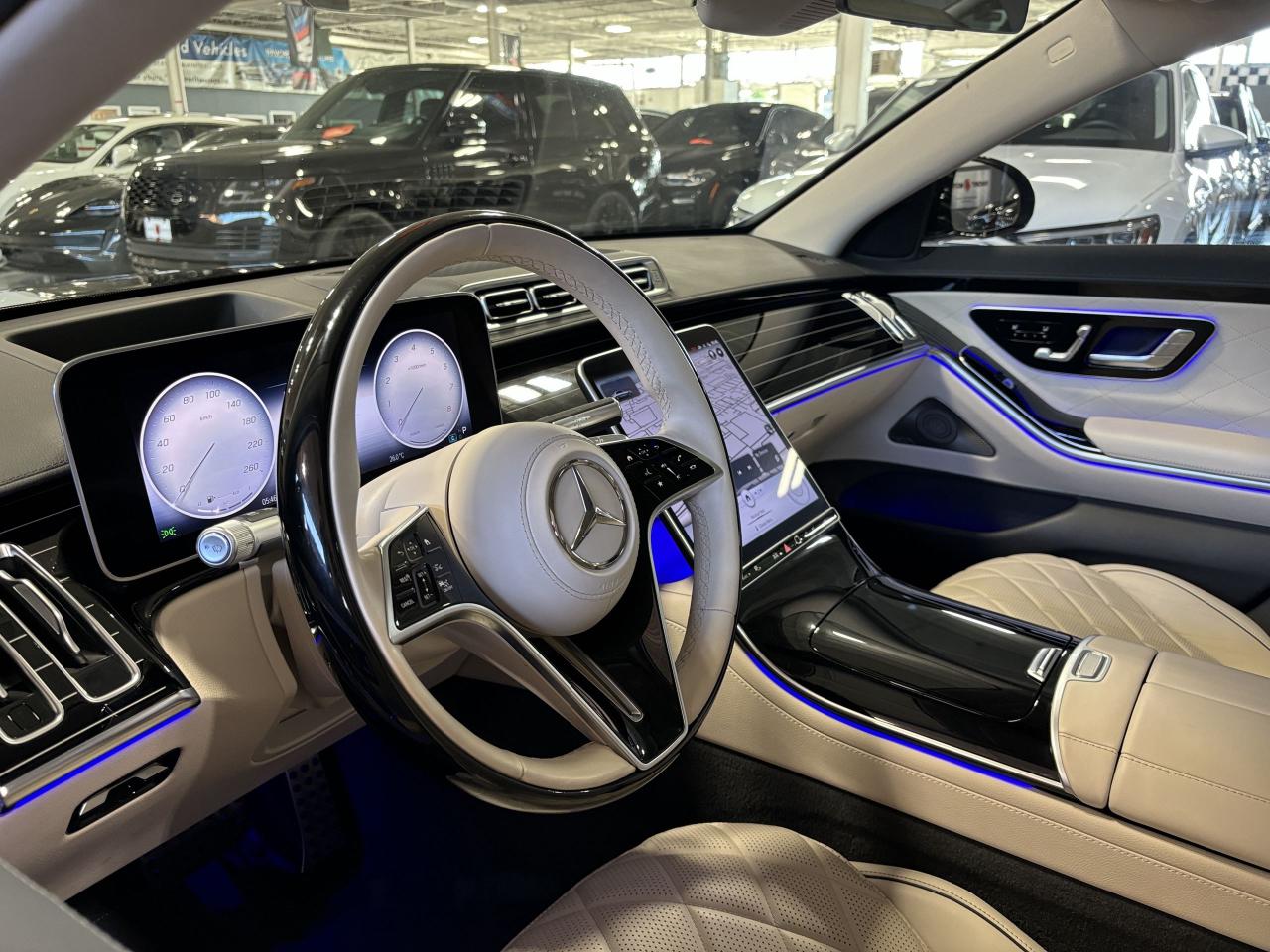 2022 Mercedes-Benz S-Class S580|4MATIC|LOADED|NO LUX TAX|CREAMSEATS|AMBIENT|+ - Photo #18