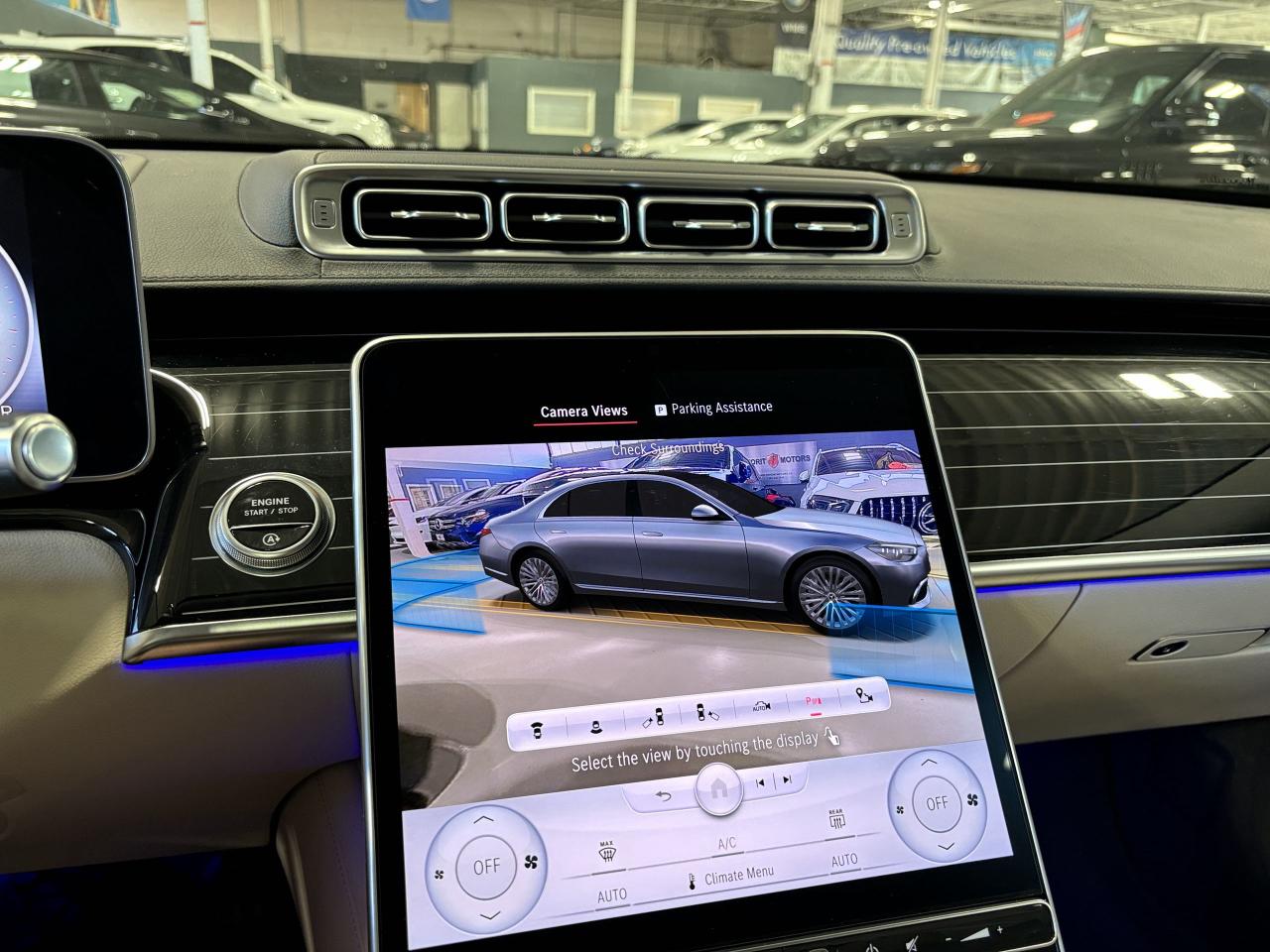 2022 Mercedes-Benz S-Class S580|4MATIC|LOADED|NO LUX TAX|CREAMSEATS|AMBIENT|+ - Photo #49