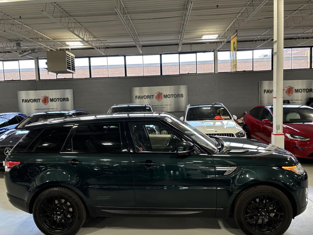 2017 Land Rover Range Rover Sport HSE TD6|AWD|NAV|MERIDIAN|CREAMLEATHER|PANOROOF|HUD - Photo #3