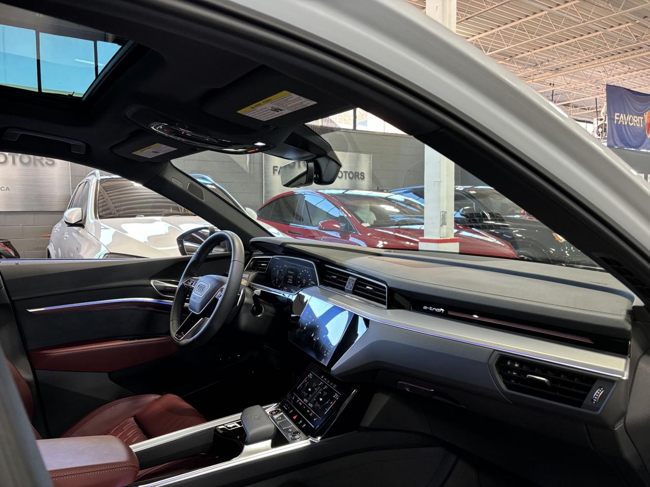 2024 Audi SQ8 e-tron Sportback QUATTRO|REDLEATHER|3DCAM|NAV|AMBIENT|PANOROOF|+++ - Photo #19