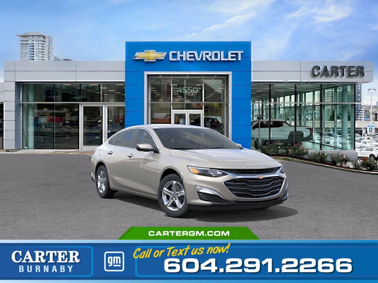 New 2024 Chevrolet Malibu 1LS | Alum Wheels/Cruise Ctrl/Driver Assist Pkg for sale in Burnaby, BC