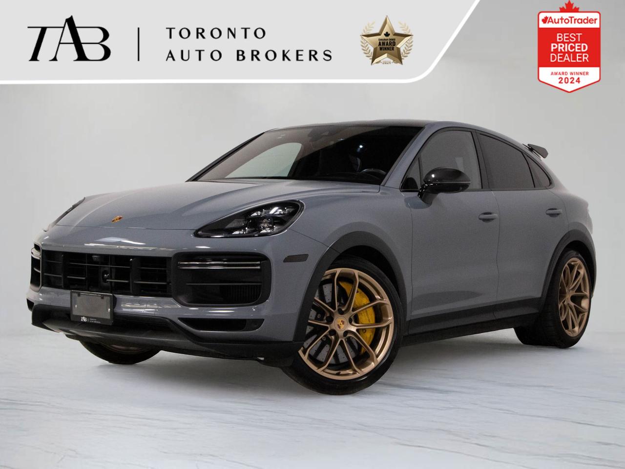 Used 2023 Porsche Cayenne TURBO GT | COUPE | CARBON PKG | CERAMIC BRAKES for sale in Vaughan, ON
