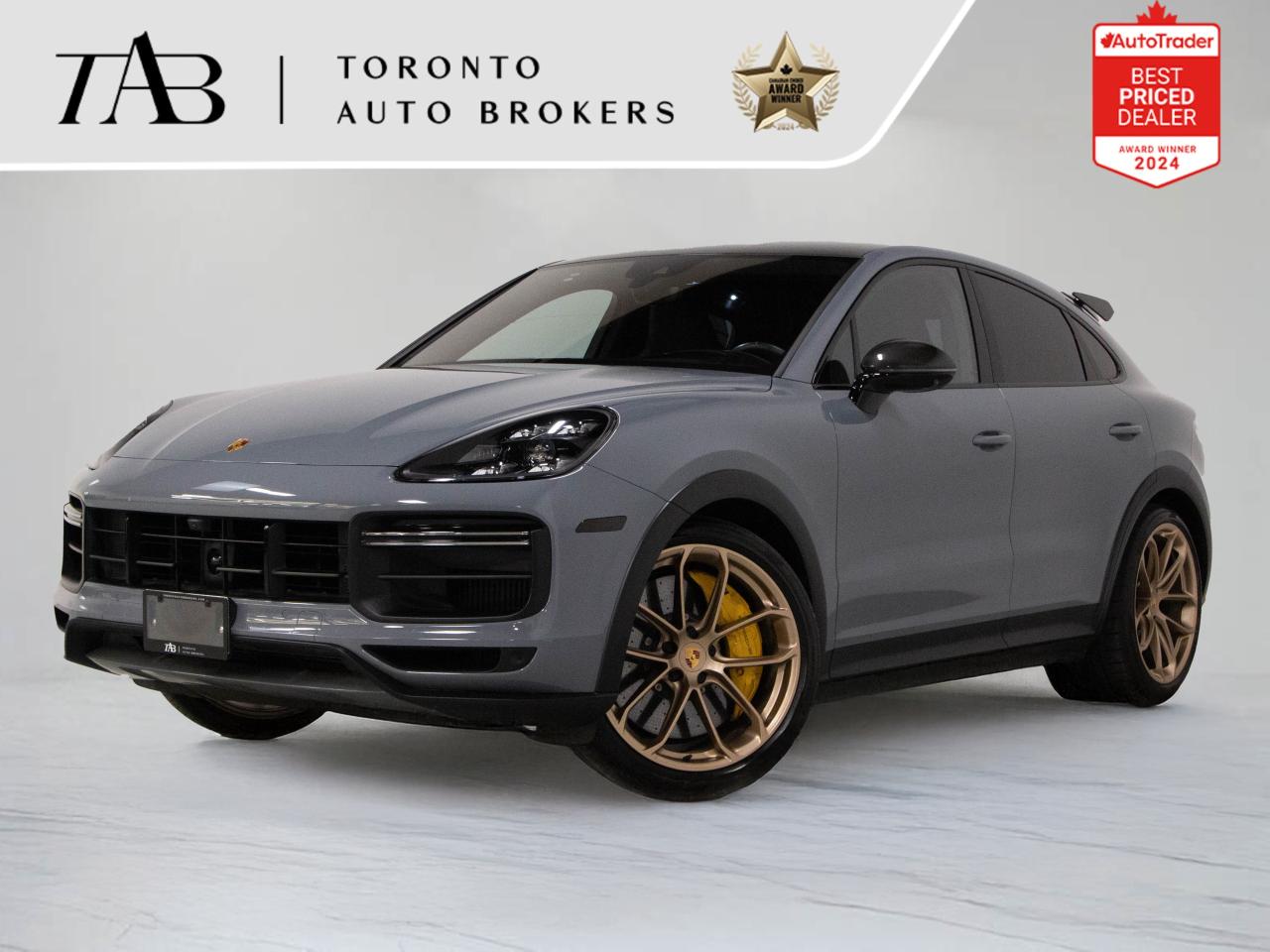 Used 2023 Porsche Cayenne TURBO GT | COUPE | CARBON PKG | CERAMIC BRAKES for sale in Vaughan, ON