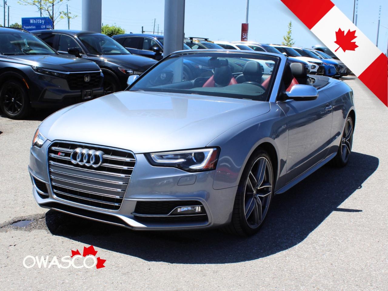 Used 2017 Audi S5 3.0T It's Convertible Time! Enjoy the Sunshine! for sale in Whitby, ON