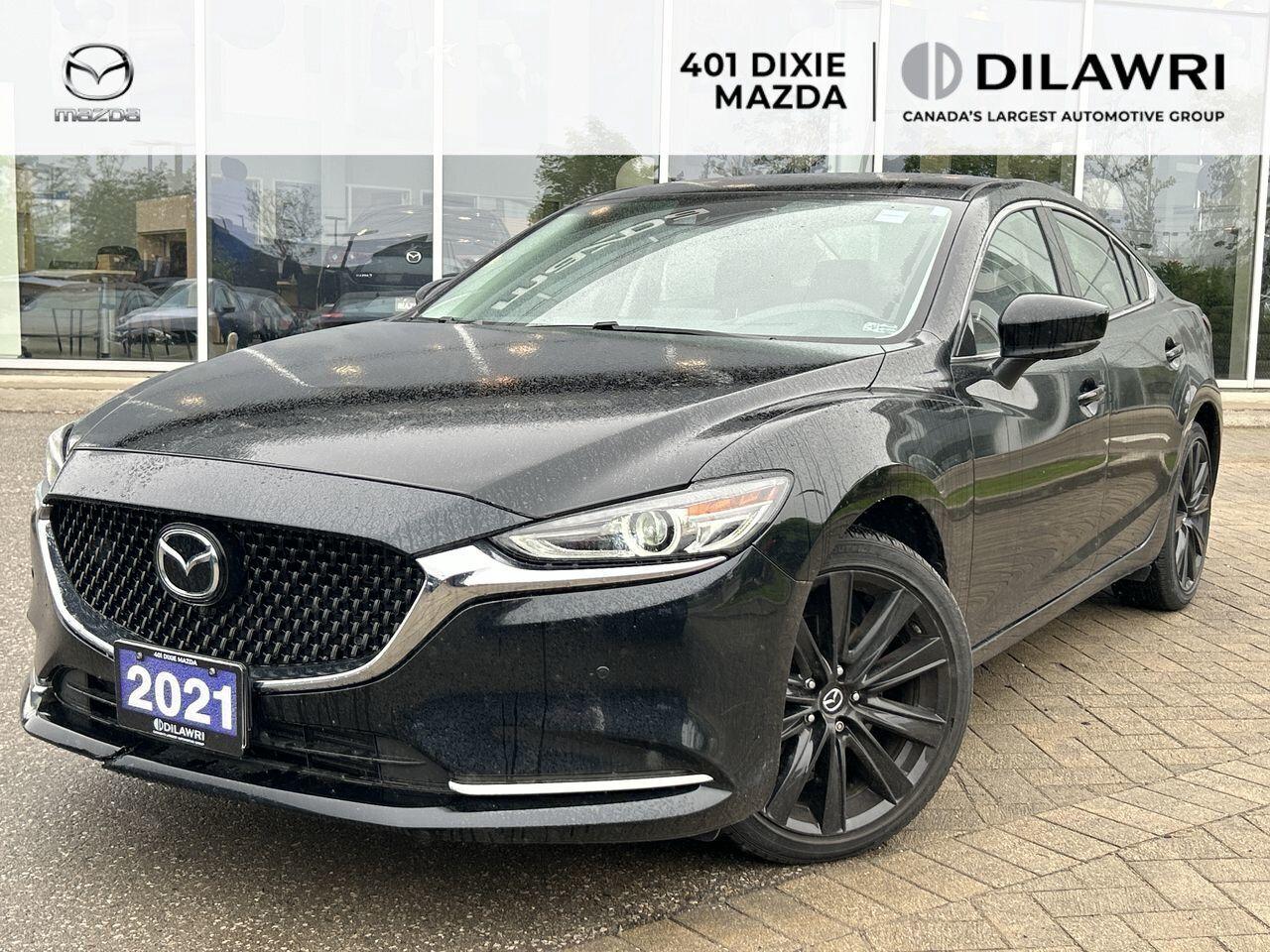 Elevate your driving experience with this sleek and stylish 2021 Mazda6 Kuro Edition, loaded with premium features and cutting-edge technology. Navigate with ease using the built-in navigation system, while the power sunroof and 360-degree backup camera add both sophistication and convenience. Designed with safety in mind, this sedan includes Distance Recognition Support System, Smart Brake Support, Smart City Brake Support, Traffic Sign Recognition, Blind Spot Monitoring, Lane Keep Assist, Lane Departure Warning, and rear parking sensors. Enjoy luxury and comfort with power heated and cooled leather seats, heated rear seats, a heated steering wheel, and a memory drivers seat with lumbar support. Stay connected and entertained with Android Auto, Apple CarPlay, Bluetooth, touchscreen display, and satellite radio. Additional features include dual-zone climate control, power windows, locks, and mirrors, keyless entry, tilt steering, cruise control, split-folding rear seats, and striking alloy wheels. The 2021 Mazda6 Kuro combines sporty design, refined comfort, and advanced safety for a truly premium driving experience.



___________________________________________________________________________________________________________

Experience worry-free car ownership when you purchase a Dilawri Certified Pre-Owned Vehicle from 401 Dixie Mazda, you will be entitled to exclusive benefits such as...

105 point safety and quality inspection.

Inspected and serviced by factory-trained technicians.

3 days or 300km exchange policy **

Powertrain Warranty 90 days or 3000km**

Complimentary roadside assistance for 1 year up to 50kms 

___________________________________________________________________________________________________________

401 Dixie Mazda has been proudly serving in Mississauga, Brampton, Oakville, Milton, Burlington, Hamilton, Guelph, Kitchener, Waterloo, Newmarket, Aurora, Barrie, Scarborough, Markham, Richmond hill, Toronto, Ajax, Pickering, Oshawa and Windsor through the Dilawri Group. No hidden costs or fees.

___________________________________________________________________________________________________________

Privately owned and operated by the Dilawri family since 1985, Dilawri continues to build on a history of excellence as Canadas largest automotive group. The companys network represents 37 of the worlds most beloved automotive brands at 80 franchised dealerships in Canada and the US. Dilawri is a 2023 winner of the Canadas Best Managed Companies program, which recognizes excellence in private Canadian-owned companies.


Dilawri is proud to offer exceptional products and services, delivered by our more than 3,500 employees. We are committed to leadership in business as well as in the communities we serve. Since 2002, the Dilawri Foundation has contributed millions of dollars to a wide range of charitable causes.


While we make every effort to provide you with two keys for all our pre-owned vehicles. However, unless otherwise specified in your purchase agreement.


Price online reflects a $1000 Finance Credit applied. Cash Price will differ.