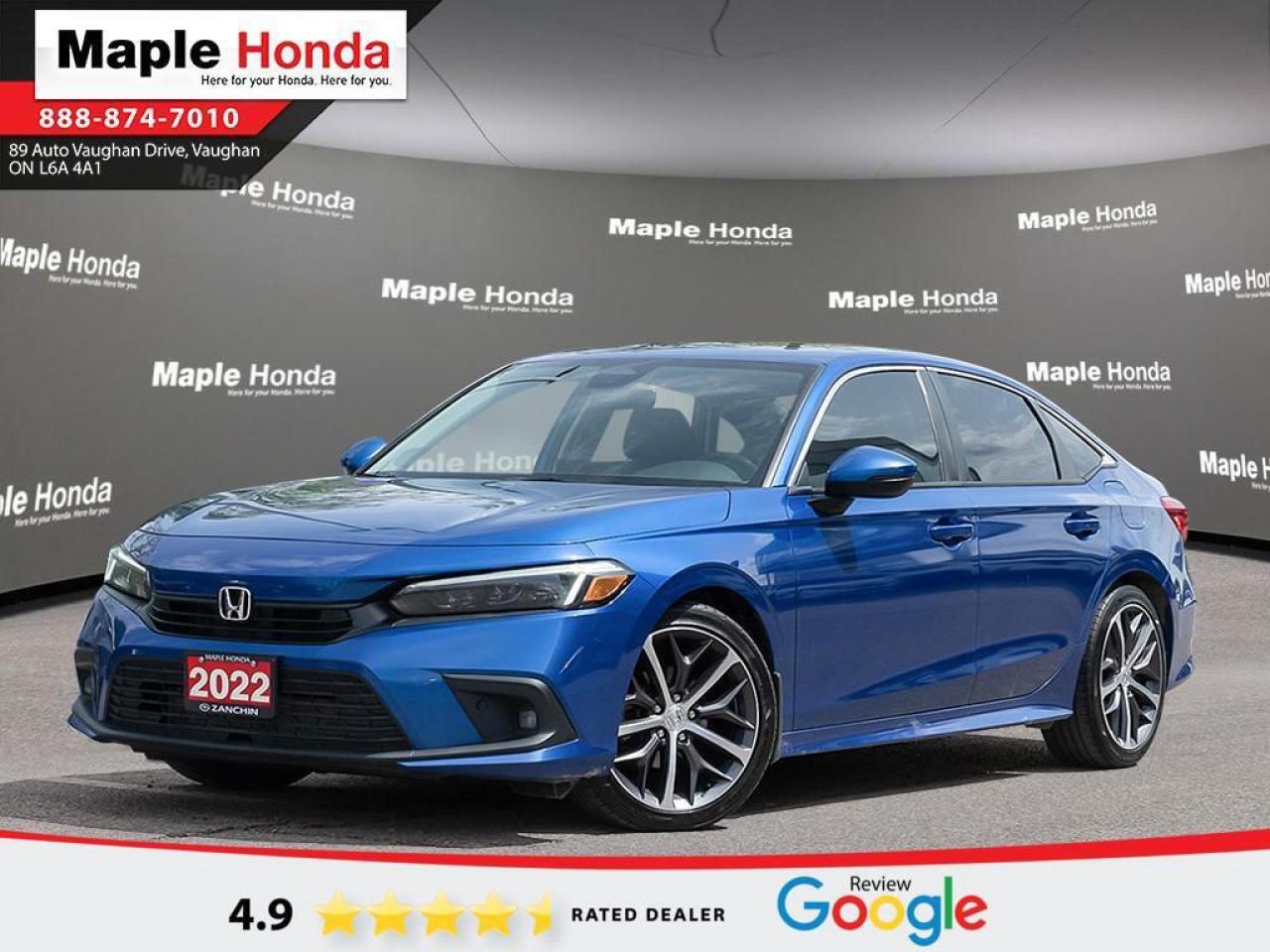 Used 2022 Honda Civic Sedan Touring CVT for sale in Vaughan, ON