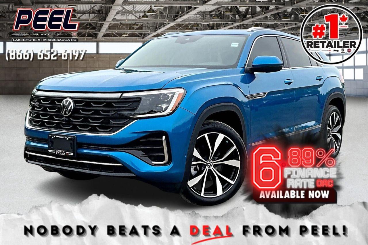 Used 2024 Volkswagen Atlas Cross Sport Exceline R Line | Vented Leather | Panoroof | AWD for sale in Mississauga, ON