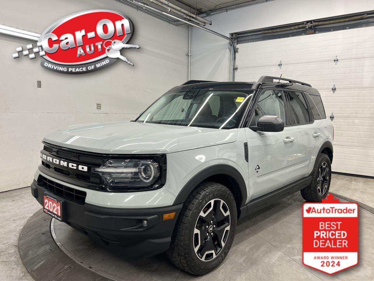 Used 2021 Ford Bronco Sport OUTER BANKS AWD| HTD LEATHER| REMOTE START|CARPLAY for sale in Ottawa, ON