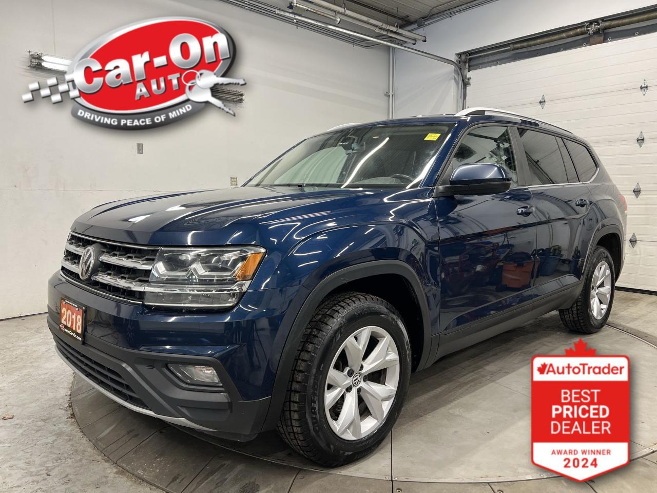Used 2018 Volkswagen Atlas COMFORTLINE AWD|7-PASS|3.6L V6|LEATHER|CARPLAY for sale in Ottawa, ON