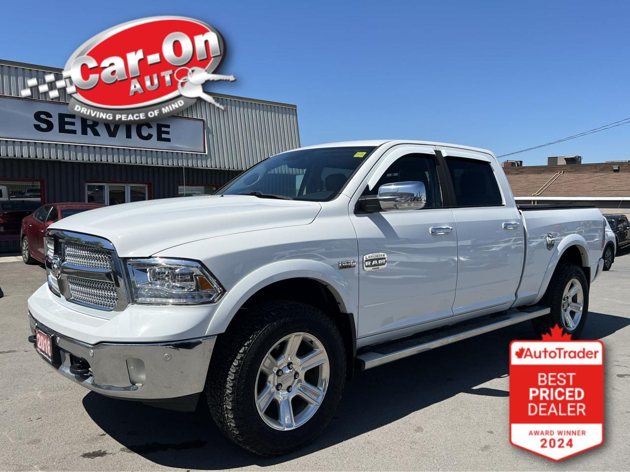 Used 2016 RAM 1500 LARAMIE LONGHORN | CREW | COOLED LEATHER | SUNROOF for sale in Ottawa, ON
