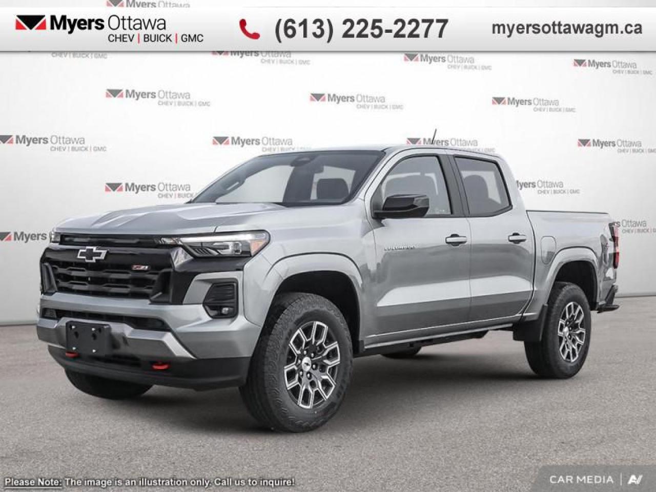 New 2025 Chevrolet Colorado Z71  Z71, CONVENIENCE PACKAGE, BLACK STEPS for sale in Ottawa, ON