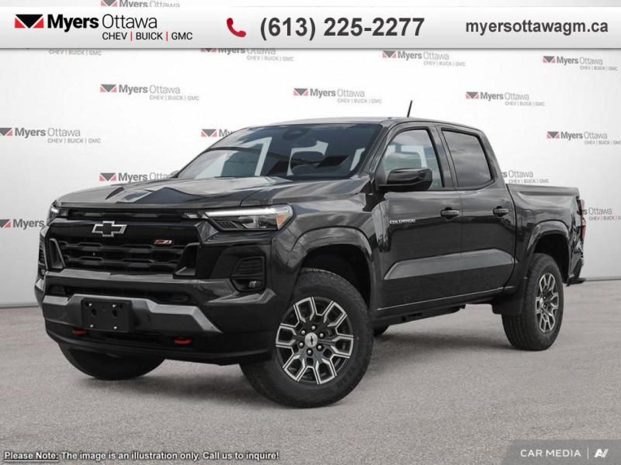 New 2025 Chevrolet Colorado Z71  COLORADO Z71, CONVENIENCE PACKAGE, BLACK STEPS for sale in Ottawa, ON