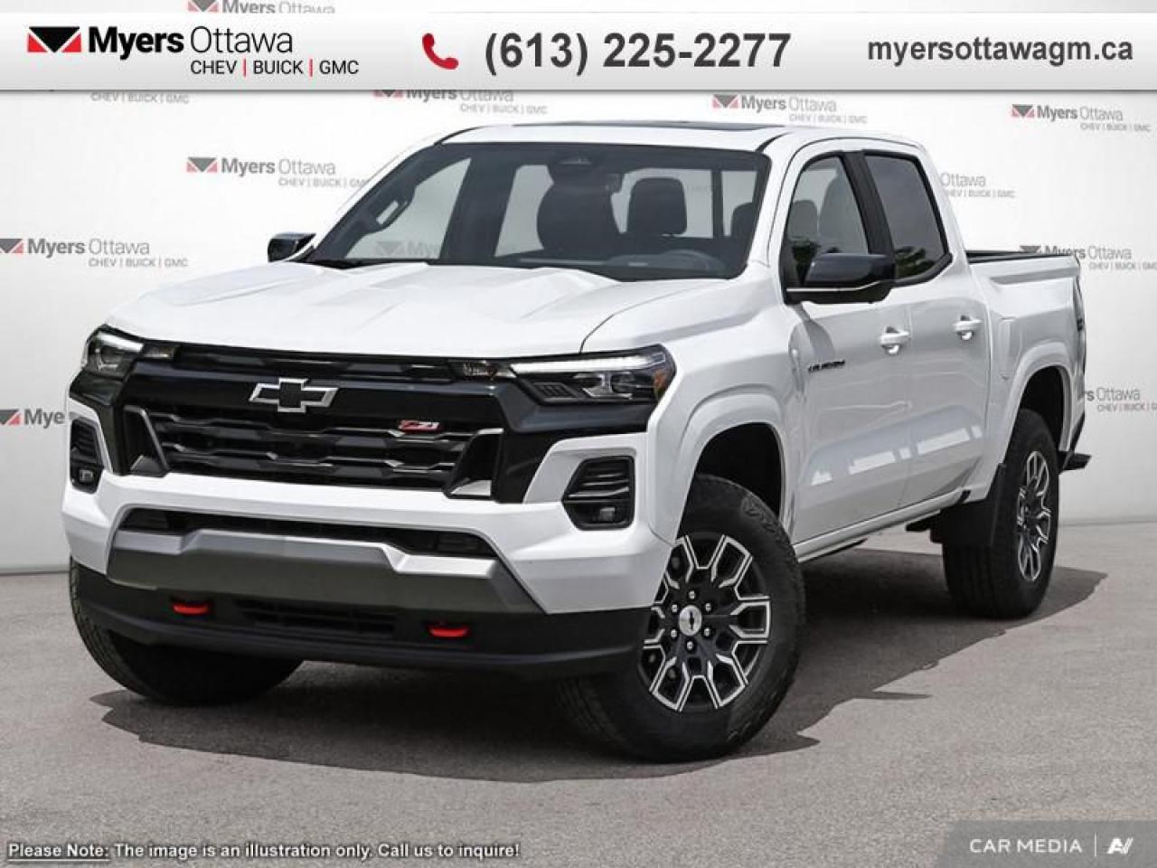 New 2025 Chevrolet Colorado Z71  COLORADO Z71, CONVENIENCE PACKAGE, BLACK STEPS for sale in Ottawa, ON