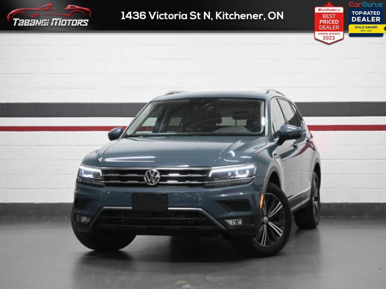 Used 2021 Volkswagen Tiguan Highline  No Accident Leather Fender 360CAM Navigation Panoramic Roof Remote Start for sale in Mississauga, ON