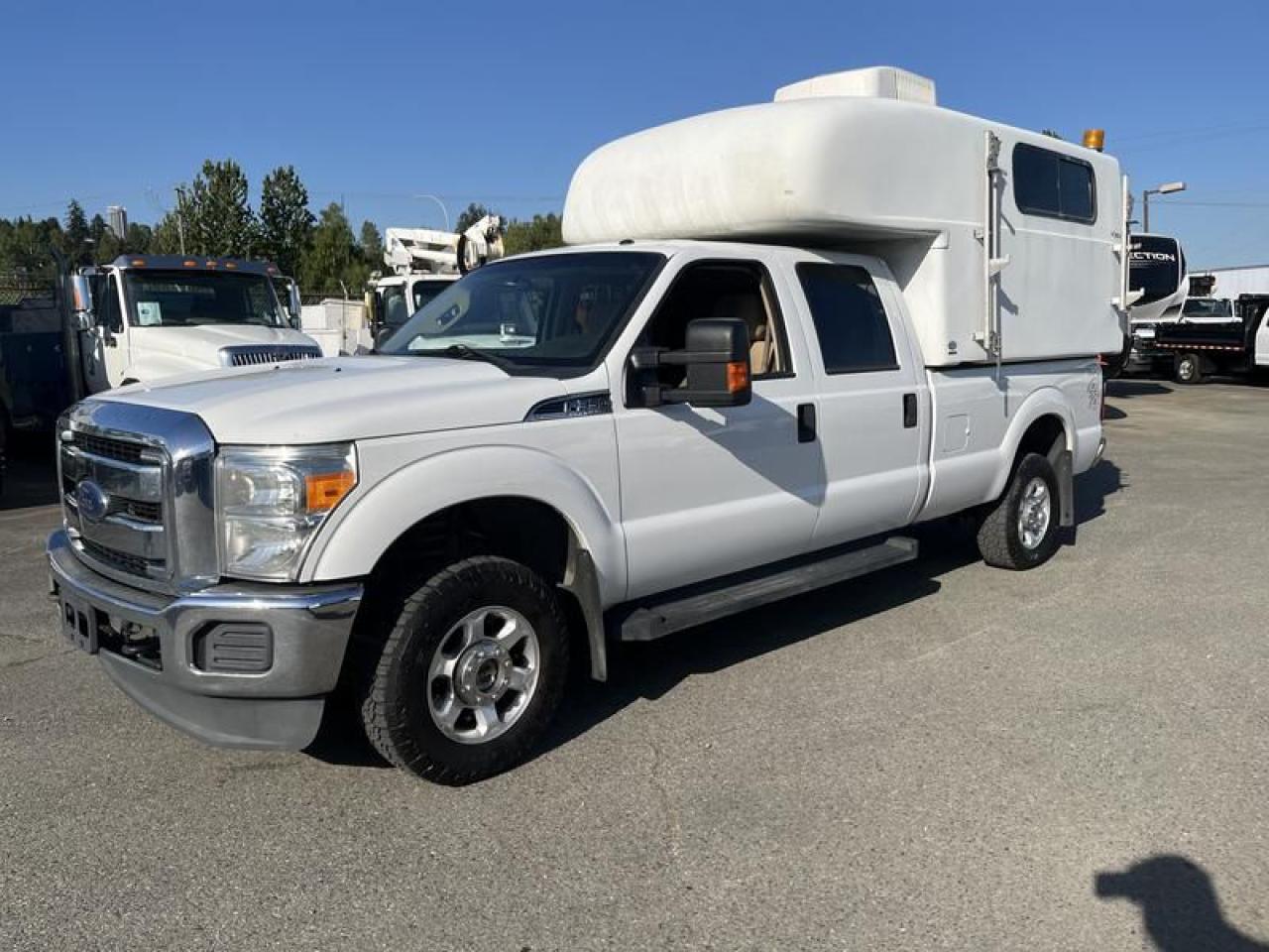 Used 2014 Ford F-350 SD Crew Cab 4WD with Work Canopy for sale in Burnaby, BC