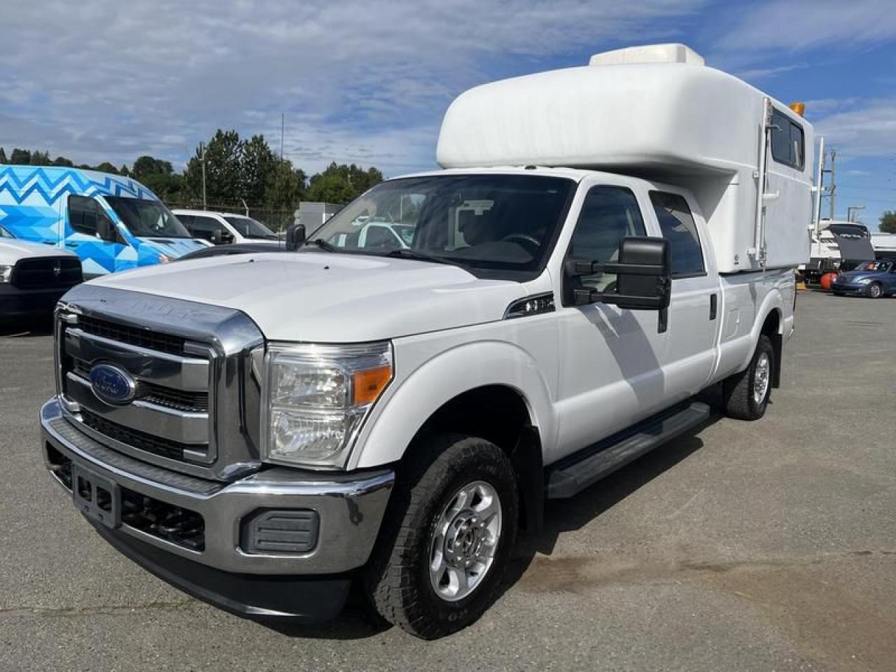 Used 2014 Ford F-350 SD Crew Cab 4WD with Work Canopy for sale in Burnaby, BC