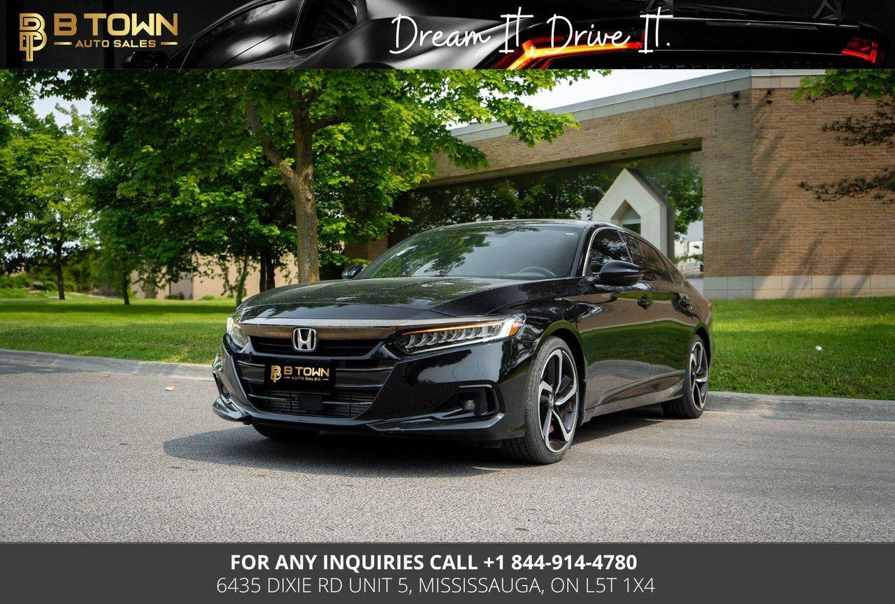 Used 2021 Honda Accord Sedan SPORT 2.0 for sale in Mississauga, ON