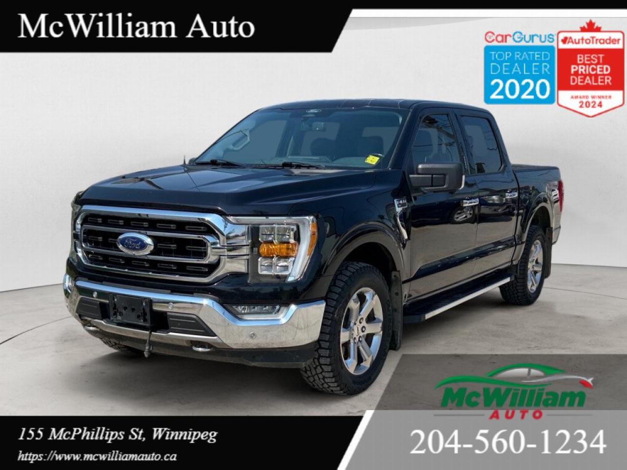 Used 2021 Ford F-150 XLT SuperCrew |TRAILER BRAKE CONTROLLER|BACK UP CAM|SPLIT FOLDING CENTER CONSOLE| for sale in Winnipeg, MB