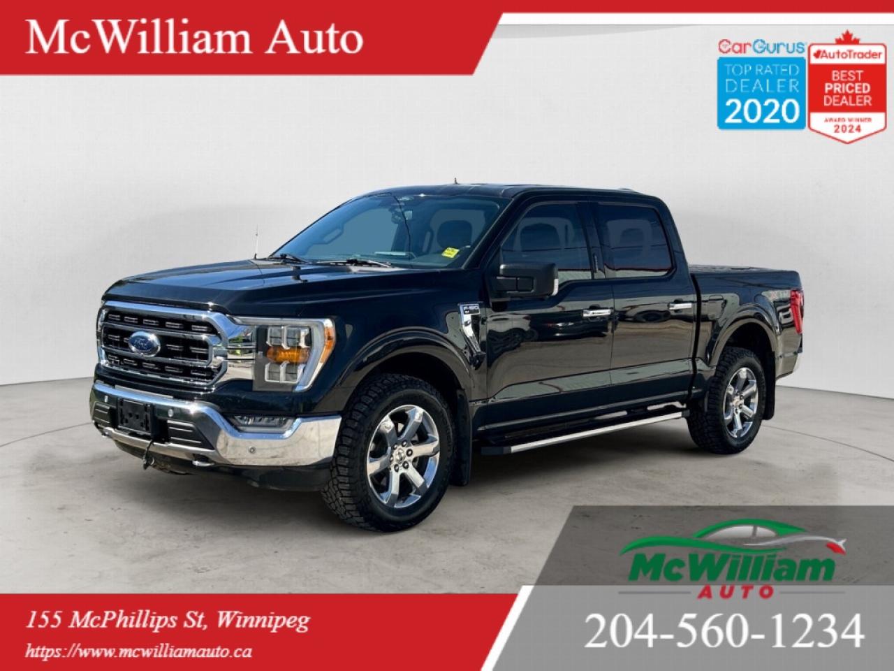 Used 2021 Ford F-150 XLT SuperCrew |TRAILER BRAKE CONTROLLER|BACK UP CAM|SPLIT FOLDING CENTER CONSOLE| for sale in Winnipeg, MB