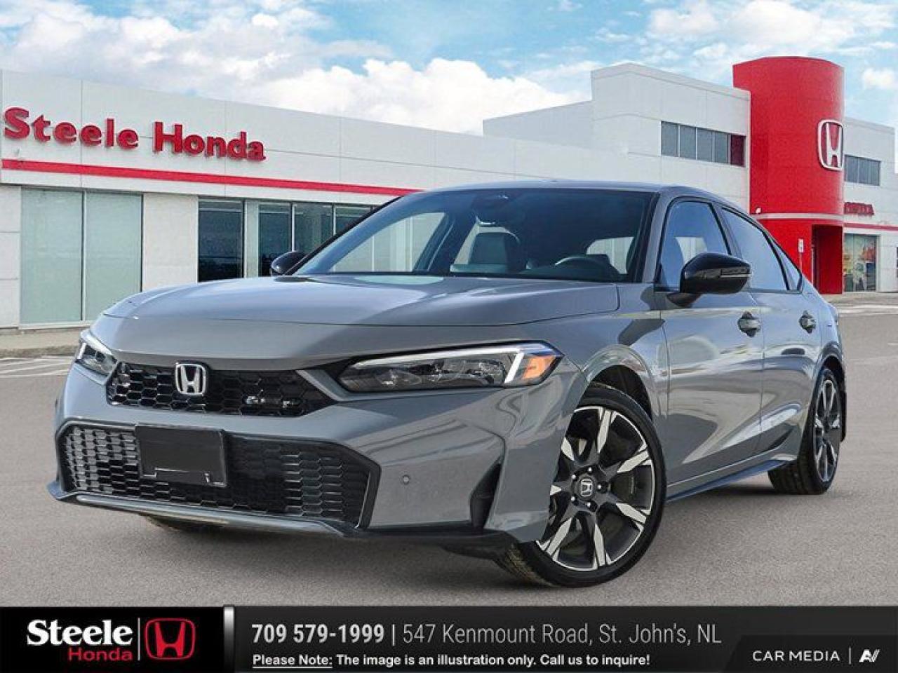 New 2025 Honda Civic Hatchback Hybrid Sport Touring for sale in St. John's, NL