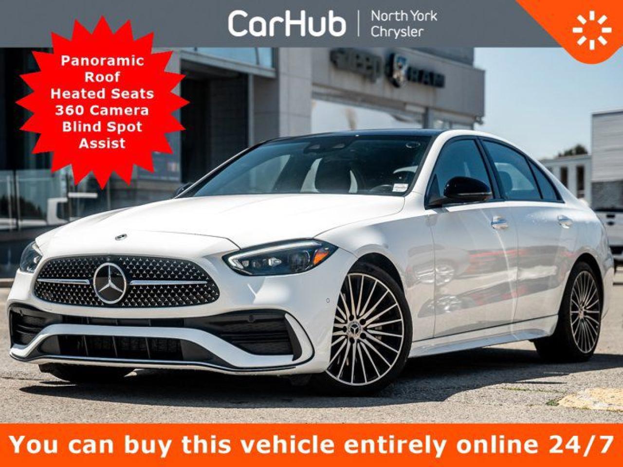 Used 2023 Mercedes-Benz C-Class C 300 Panoroof Heated Seats 360 Cam Blind Spot Assist for sale in Thornhill, ON