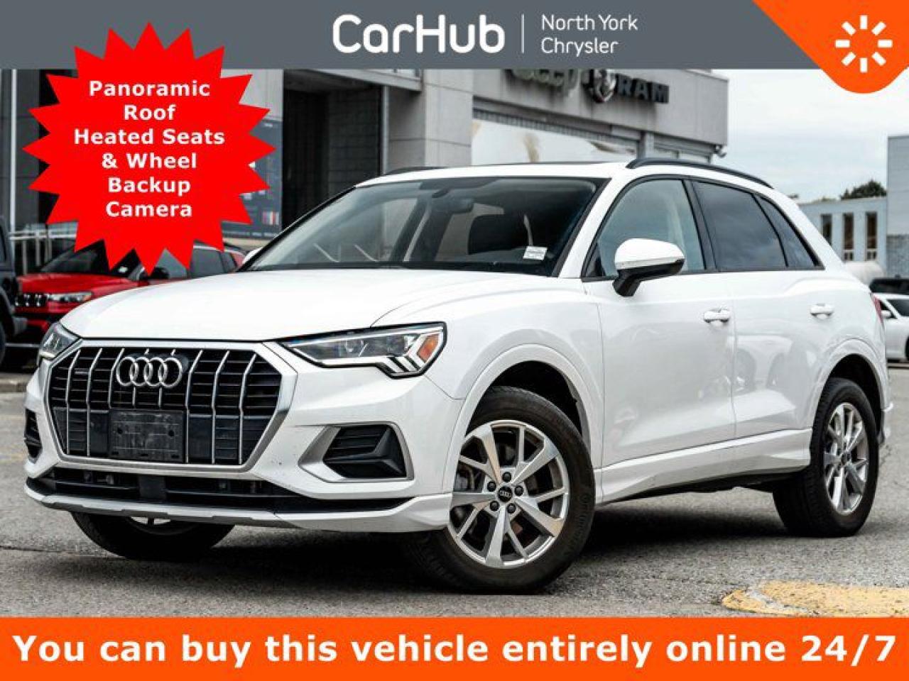 Used 2022 Audi Q3 Komfort Quattro Panoroof Heated Seats & Wheel Backup Cam Audi Pre Sense for sale in Thornhill, ON
