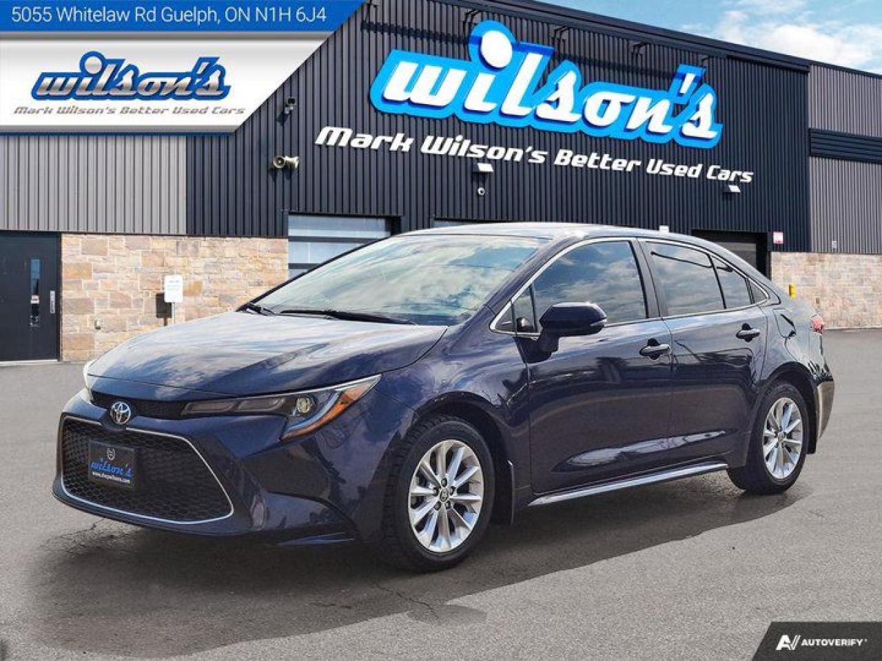 Used 2020 Toyota Corolla XLE Sedan | Leather | Sunroof | Nav | Heated Seats | Adaptive Cruise | Power Seat | and More ! for sale in Guelph, ON