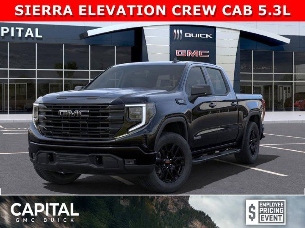 New 2025 GMC Sierra 1500 Crew Cab Elevation for sale in Edmonton, AB