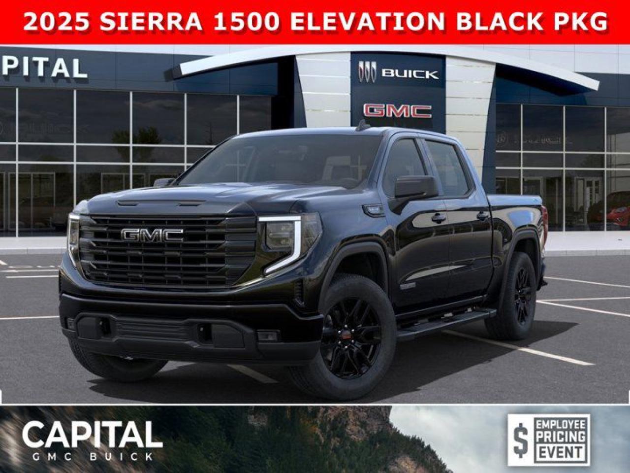 New 2025 GMC Sierra 1500 Crew Cab Elevation for sale in Edmonton, AB