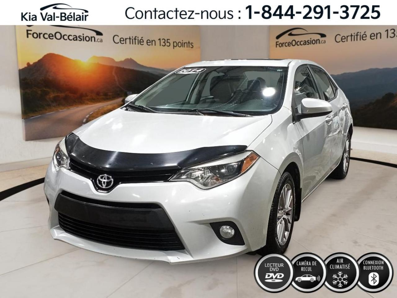 Used 2014 Toyota Corolla LE * ECO * TOIT * CUIR * CAMÉRA * CRUISE * A/C for sale in Québec, QC