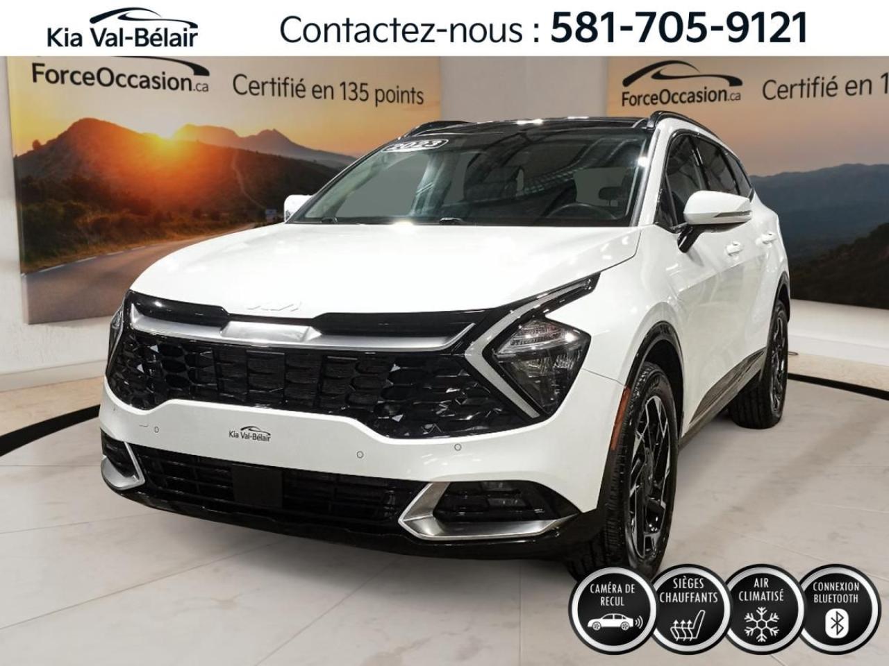 Used 2023 Kia Sportage EX PREMIUM * AWD * TOIT * CUIR * CAMÉRA * CARPLAY for sale in Québec, QC