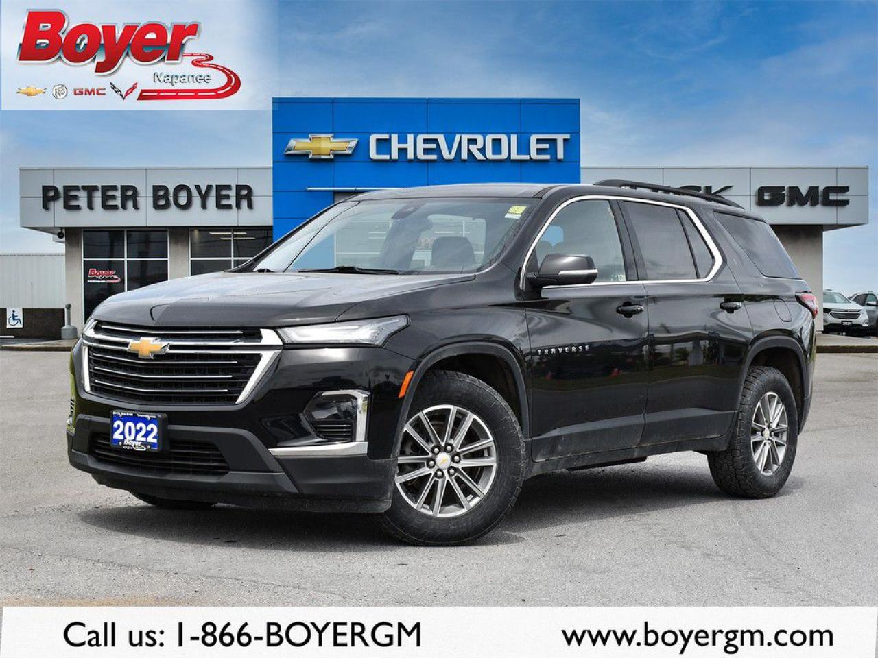 Used 2022 Chevrolet Traverse AWD 4dr LT Cloth w/1LT for sale in Napanee, ON