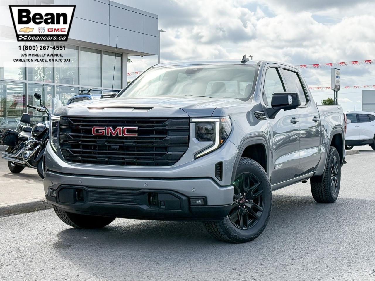 New 2025 GMC Sierra 1500 Elevation 5.3L V8 WITH REMOTE START/ENTRY, HEATED SEATS, HEATED STEERING WHEEL, CRUISE CONTROL, HD REAR VISION CAMERA, BOSE SOUND SYSTEM for sale in Carleton Place, ON