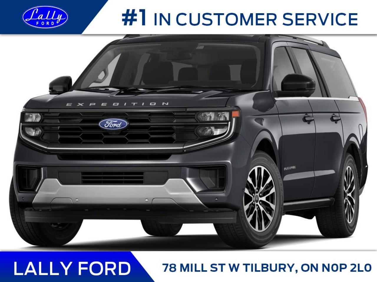 New 2025 Ford Expedition Max Platinum for sale in Tilbury, ON